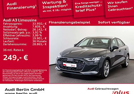 Audi A3 advanced 35 TDI S tr. SITZHZG LED