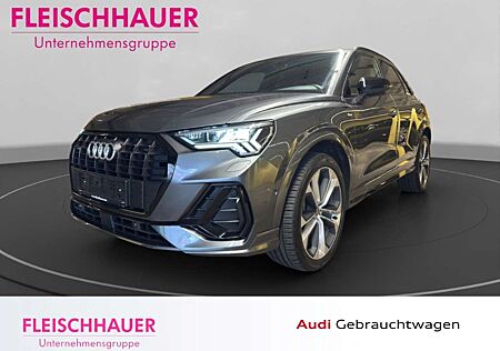 Audi Q3 S line 45 TFSI MATRIX+PANO+NAVI+RFK+LEDER+SHZ+CARP