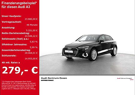 Audi A3 Sportback Advanced 30 TFSI S-TRONIC LED NAV PLUS
