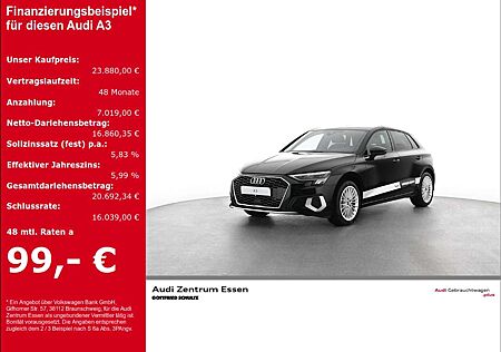 Audi A3 Sportback Advanced 30 TFSI S-TRONIC LED NAV PLUS
