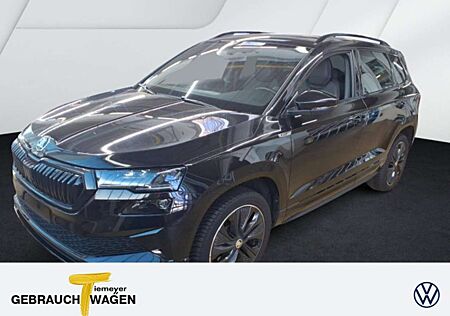 Skoda Karoq gebraucht kaufen Skoda Karoq 1.5 TSI DSG SPORTLINE LEDER PANO ASSIST KA