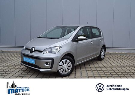 VW Up Volkswagen ! 1.0 Move 4-TÜRER/KLIMAANLAGE/COMP.-PHONE/TEL.-VOR