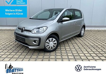 VW Up Volkswagen ! 1.0 Move 4-TÜRER/KLIMAANLAGE/COMP.-PHONE/TEL.-VOR