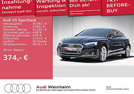 Audi A5 40TDI quattro S-Line innen Matrix L