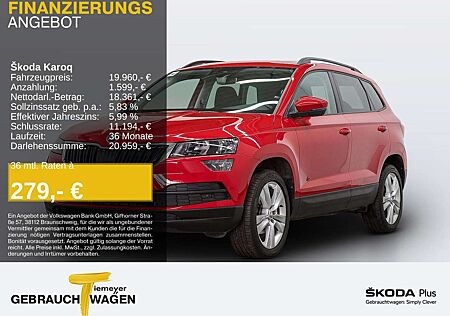 Skoda Karoq 1.5 TSI STYLE AHK NAVI PANO VIRTUAL KAMERA