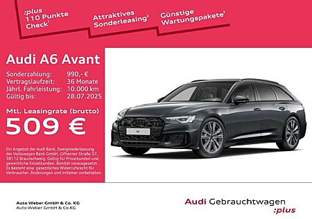 Audi A6 Avant 50TDI qu S LINE BLACK PANO AHK MATRIX