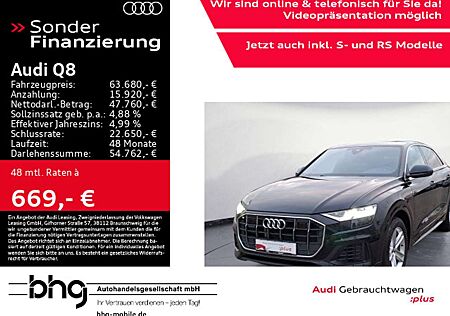 Audi Q8 55 TFSIe quattro tiptronic