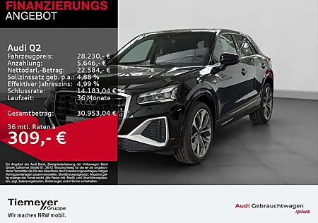 Audi Q2 30 TFSI 2x S LINE LM19 AHK MATRIX NAVI+
