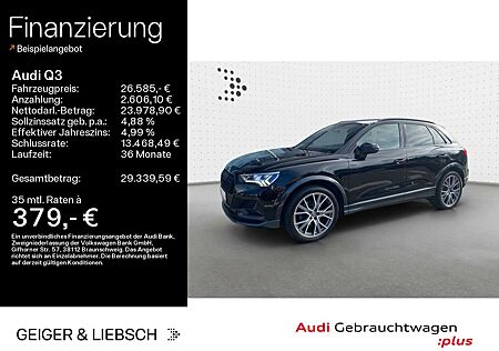 Audi Q3 35 TFSI S-LINE AHK+Matrix LED+ACC+Navi+20 Zol