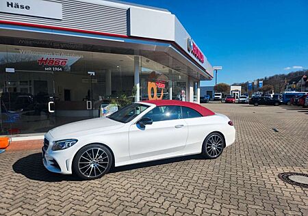 Mercedes-Benz C 220 d Cabrio AMG Line/ Night/360/AHK/19"Leder