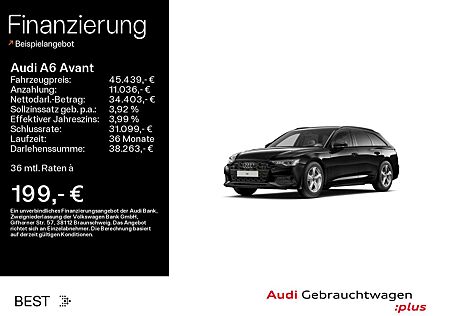 Audi A6 40 TDI advanced*MATRIX*NAVI-PLUS*OPTIK-