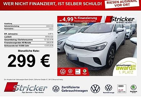 VW ID.4 Volkswagen Pro Performance 150/77 299,-ohne Anzahlung Navi A
