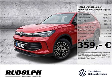 VW Tiguan Volkswagen 1.5 eTSI Goal 7-Gang-DSG LED Navi AHK BT SHZ ACC