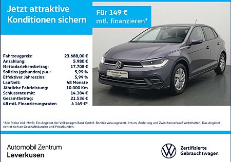 VW Polo Volkswagen DSG APP CONNECT KAM MATRIX ACC SHZ