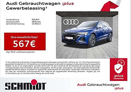 Audi Q8 e-tron 55 quattro S line LM21 Pano HuD Matrix LED ACC ...