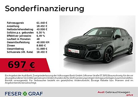 Audi RS3 gebraucht kaufen Audi RS3 Sportback Pano,Matrix,B&O,RS-Sportabgas,Kamera