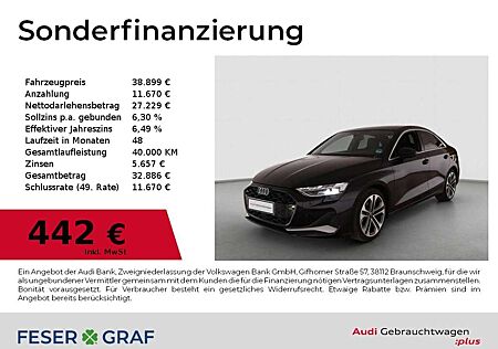 Audi A3 Lim. 35 TDI S line Int/Matrix/Pano/Standh/ACC/SONO