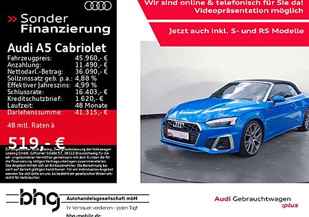 Audi A5 Cabrio 40 TFSI quattro S tronic S line