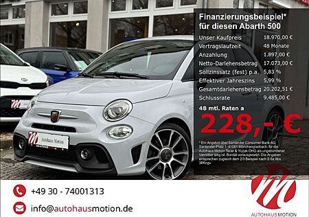 Abarth 500 595 Turismo Sportpaket Sportabgasanlage Navi Leder