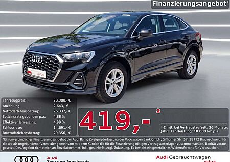Audi Q3 Sportback 45 TFSI e S tronic NAVI GRA virtual+