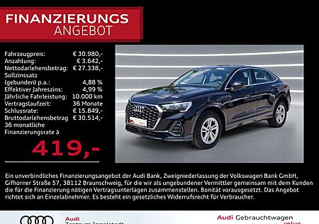 Audi Q3 Sportback 45 TFSI e S tronic NAVI GRA virtual+