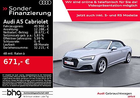 Audi A5 Cabrio 35 TFSI S tronic AHK ACC Assistpaket A