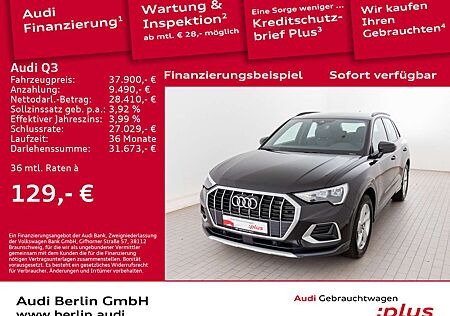 Audi Q3 advanced 35 TDI S tr. LED RFK NAVI VIRTUAL