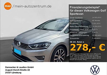 VW Golf Sportsvan Volkswagen VII 1.4 TSI BMT Sound Alu17 Bi Xe