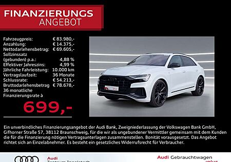 Audi Q8 50 TDI qu 3x S line HD-MATRIX Pano S-Sitz 23"
