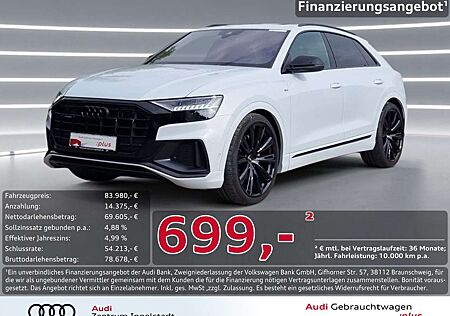 Audi Q8 50 TDI qu 3x S line HD-MATRIX Pano S-Sitz 23"