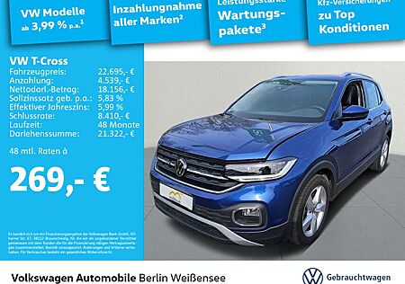 VW T-Cross Volkswagen Style 1.0 TSI*DSG*GRA*MFL*PDC*ACC*CARPLA