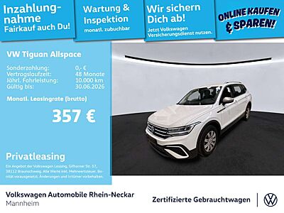 Volkswagen Tiguan Allspace 2.0 TDI Life DSG 7-Sitzer Navi A