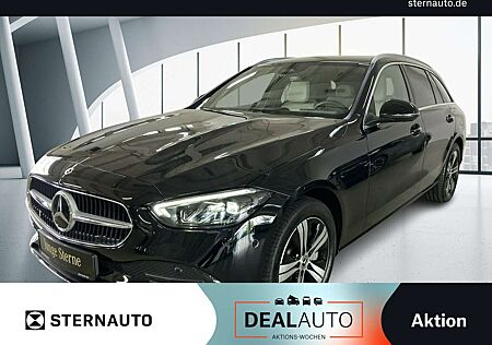 Mercedes-Benz C 300 T e Ava Pano beige Distr AHK Spur Burm 3D