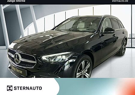 Mercedes-Benz C 300 T e Ava Pano beige Distr AHK Spur Burm 3D