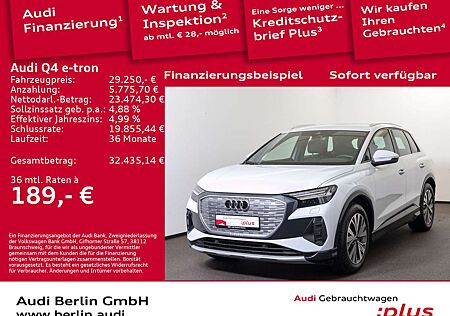 Audi Q4 e-tron 40 AHK SITZHZG MATRIX PDC RFK SONOS