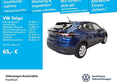 VW Taigo Volkswagen 1.0 TSI FrontAssist LED DAB+