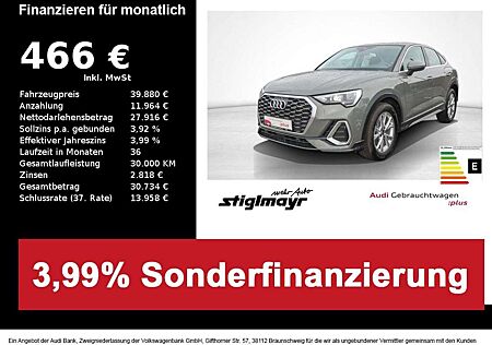 Audi Q3 Sportback S line 35 TDI ACC+KAMERA+NAVI+VC
