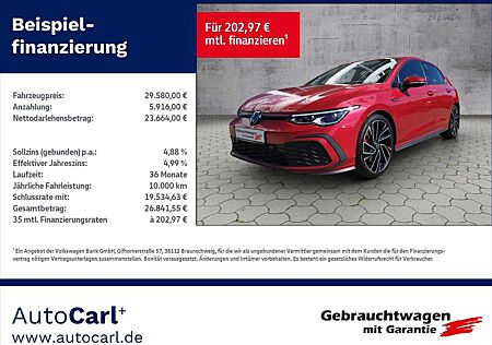VW Golf Volkswagen VIII GTI 2.0 TSI DSG NAV/DCC/SHZ KLIMA LED NAVI A