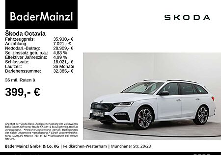 Skoda Octavia Combi RS 2.0 TSI DSG AHK Pano HUD Navi