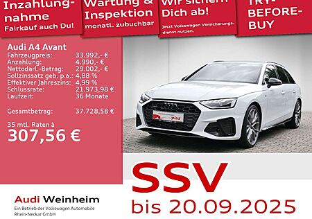 Audi A4 40 TFSI Edition S-Line competition-plus