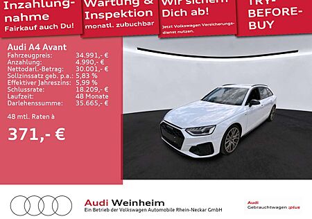 Audi A4 40 TFSI Edition S-Line competition-plus