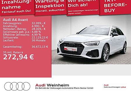 Audi A4 40 TFSI Edition S-Line competition-plus