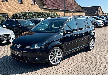 VW Touran Volkswagen 2.0 TDI DSG+TÜV neu+Scheckheft+Pano+Navi