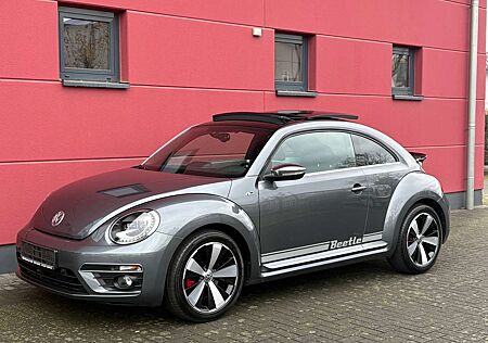 VW New Beetle Volkswagen 2.0 TSI DSG 220PS R-LINE SPORT LEDER FENDER ALU18"