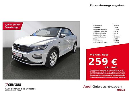 VW T-Roc Volkswagen Cabriolet 1.5 TSI R-Line App-Connect SHZ