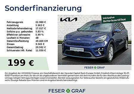 Kia Niro EV SPIRIT 3PHASEN LEDER 8-fach-bereift