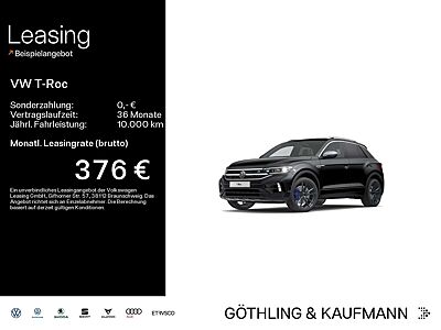 Volkswagen T-Roc R 4M 2.0 TSI*NAVI*AKRA*LEDER*PANO*AHK*DCC*