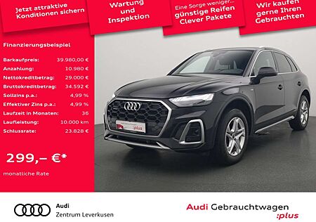 Audi Q5 quattro S line MATRIX AHK LEDER PANO KAM N