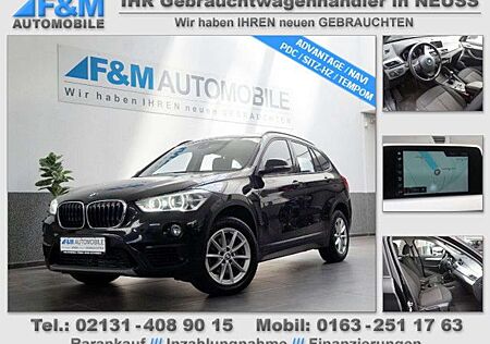 BMW X1 sDrive18i Advantage Navi PDc Sitzhz Tempomat