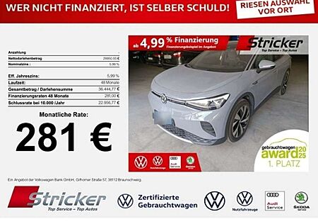 VW ID.4 Volkswagen Pro Performance 150/77 281,-ohne Anzahlung Navi A